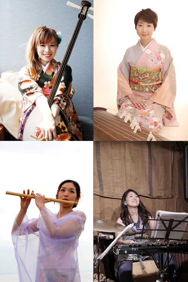 일본전통악기 퓨전음악 「시노부에(피리), 소(현악기 일종), 츠가루 샤미센 앙상블 × Percussion」