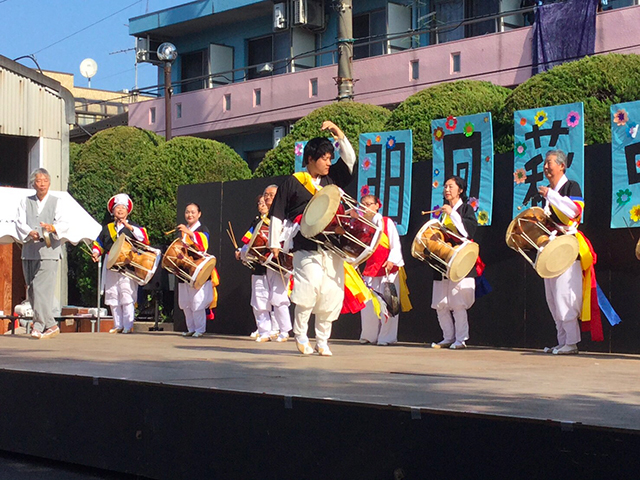 韓国伝統楽器演奏 「民団東京大田支部 チャンゴチーム」
