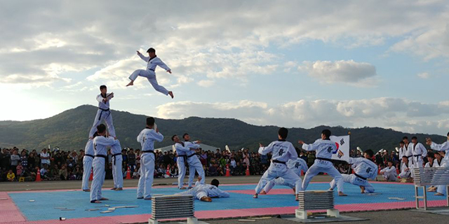 태권무 「제1야전군사령부 태권도 시범단」