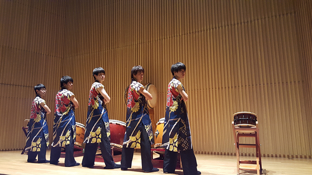 和太鼓演奏「東京理科大学 和太鼓 樹」