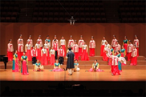 祝賀公演「ワールドビジョン韓国宣明會合唱団」